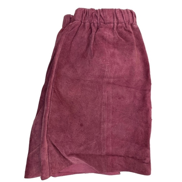 NWT Urban Outfitters Mini Skirt XS/S  Pink Suede by Urban Renewal - Picture 7 of 8
